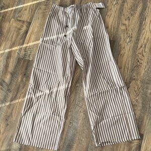 Christian Lacroix Brown Striped Pants